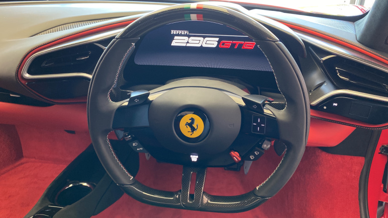 Ferrari 296 GTB 3.0T V6 7.45kWh Coupe 2dr Petrol Plug-in Hybrid F1 DCT (s/s) (830 ps) Coupe